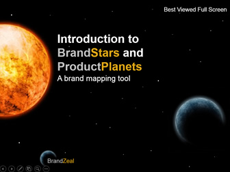 Solar system space knowledge popular science European and American classic ppt template