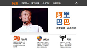 Alibaba Company Introduction PPT