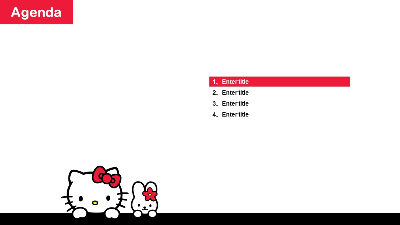 hello kitty background for powerpoint presentation